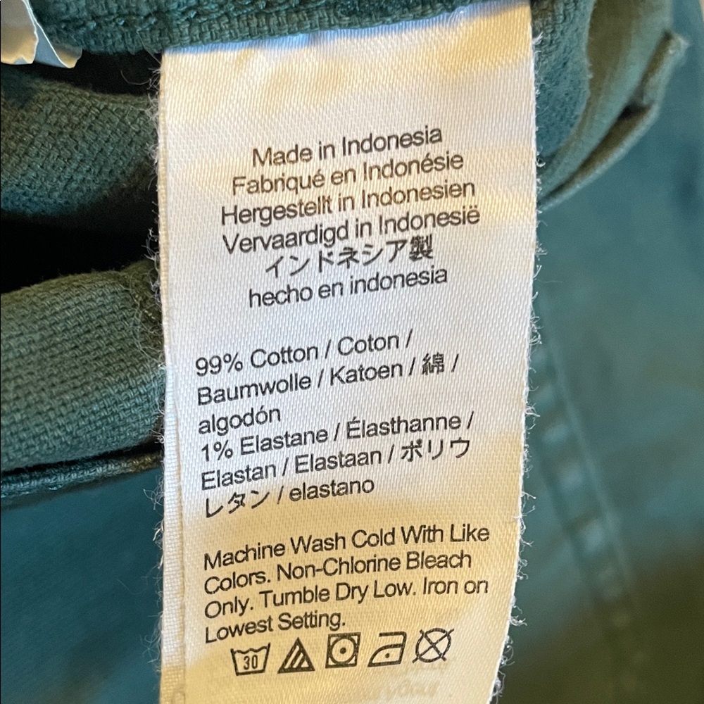 Madewell Straight Leg Jeans in Dark Green - Picture 6 of 6